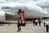 Airbus A380, número de série 007, F-WWJB, futuro avião da Emirates. (11/12/2007)
