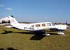 Piper/Neiva EMB-720D Minuano, PT-RID, aeronave de apoio aos pilotos Tike e Beto Bazaia nos shows areos. (19/07/2008)