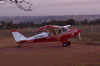 Aero Boero 115, PP-GKB, do Aero-clube de Araraquara, taxiando em direo  taxiway. (28/07/2006)