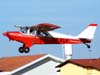 Decolagem do Aero Boero 115, PP-FLF, do Aeroclube de Rio Claro. (23/06/2007)