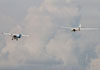 Neiva P-56C1 Paulistinha, PP-HRS, e PZL-Bielsko SZD-50-3 Puchacz, PT-PPC, do Aeroclube Politcnico de Planadores. (29/03/2014)