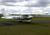 Cessna 152, PR-EJE, do Aeroclube de Ribeiro Preto. (11/11/2012) Foto: Srgio Cardoso