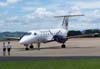 Embraer EMB-120ER, PP-PSB, da Passaredo, companhia area de Ribeiro Preto, estacionado no ptio das aeronaves de linha area. (29/12/2006)