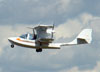Edra Super Petrel LS, PU-ZDD, decolando no aeroporto de So Carlos. (01/02/2012)