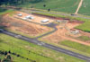 Vista area do aeroporto de So Carlos. (01/02/2012)