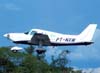 Piper/Embraer EMB-712 Tupi, PT-NXW, da Mariano Escola de Aviao, durante a decolagem. (28/01/2007)