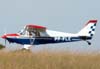 Aero Boero 115, PP-FLC, do Aeroclube de Itpolis, correndo para decolar. (28/05/2008)