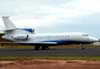 Dassault Falcon 7X, PR-DNZ, do Grupo Po de Acar. (14/03/2009)