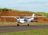 Cessna 152 II, PR-ABR, do Aeroclube de Jundia. (16/12/2009)