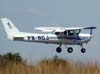 Cessna 152 II, PR-ACJ, do Aeroclube de Jundia. (28/08/2009)