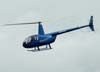 Robinson R44 Raven II, PR-RAP, decolando de So Carlos. (29/01/2010)