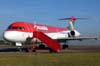 Fokker 100, PR-OAU, da OceanAir, ex-American Airlines, N1437B. (14/06/2007) Foto: Jnior JUMBO - Grupo Ases do Cu.