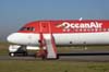 Fokker 100, PR-OAU, da OceanAir, ex-American Airlines, N1437B. (14/06/2007) Foto: Jnior JUMBO - Grupo Ases do Cu.