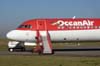 Fokker 100, PR-OAU, da OceanAir, ex-American Airlines, N1437B. (14/06/2007) Foto: Jnior JUMBO - Grupo Ases do Cu.