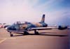 Embraer AT-26 Xavante, FAB 4508, da Fora Area Brasileira, durante o Sorocaba Aero Show de 1992. (1992) Foto: Jnior JUMBO - Grupo Ases do Cu.