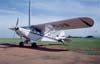 Companhia Aeronutica Paulista CAP-4 Paulistinha, PP-DOS, do Aeroclube de Sorocaba. (1996)  Foto: Jnior JUMBO - Grupo Ases do Cu.