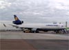 McDonnell Douglas MD-11F, D-ALCF, da Lufthansa Cargo. (09/07/2010) Foto: Rogrio Castellao.