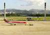 Fokker 100 (F28MK0100) da Avianca Brasil. (04/05/2012) Foto: Srgio Cardoso.