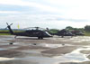 Sikorsky S-70A-36 Black Hawk (HM-2), a esquerda, e Eurocopter/Helibras AS-565AA Panther (HM-1), ambos do Exrcito Brasileiro. (14/07/2012) Foto: Rogrio Castello