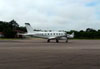 Embraer EMB-110E, PT-GJC, da Tio Txi Areo. (07/07/2013) Foto: Rogrio Castello.