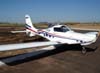 Quasar Lite, PU-AIX, projetado pelo brasileiro James Waterhouse, professor da Faculdade de Engenharia Aeronutica da USP de So Carlos, e fabricado em Franca, na Aerolcool. O consumo dele  de apenas 9 litros por hora. Foto: AFAC - afacjirg@yahoo.com.br