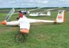 Planador ASW-20, do aeroclube de Brasília.