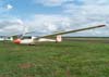 Planador ASW-20, do aeroclube de Brasília.
