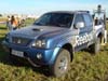 Pick-up Mitsubish Hilux da equipe de resgate do piloto Jairo Fogaa.