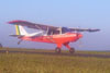 Aero Boero 115, PP-FHZ, no momento da saída do solo.