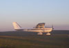Cessna 172K, Skyhawk, PT-WBD, correndo para decolar.