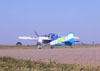 Ultraleve Rans S-10 do Hangar Del Cielo, da Argentina, pilotado por Gustavo Passano.