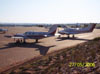 Piper PA-31T1 Cheyenne, PT-LRT, e Beechcraft King Air C-90, PT-ONE, a direita.