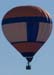 George Theodoro Ary sobrevoando o centro de So Carlos a bordo do balo nmero 6, modelo C-22, PP-XFQ.