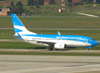 Boeing 737-7Q8, LV-CWL, da Aerolíneas Argentinas. (04/07/2013)