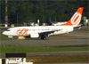 Boeing 737-76N, PR-GOH, da GOL. (04/07/2013)