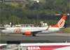 Boeing 737-8EH (SFP), PR-GGT, da GOL. (28/08/2013)