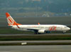 Boeing 737-8BK, PR-GIE, da GOL. (01/07/2011)