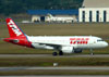 Airbus A319-112, PR-MYL, da TAM. (01/07/2011)