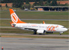 Boeing 737-7EH, PR-GED, da GOL. (07/08/2014)