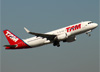 Airbus A320-214 (WL), PR-MYY, da TAM. (07/08/2014)