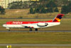 Fokker 100 (F28MK0100), PR-OAR, da Avianca Brasil. (09/07/2011)