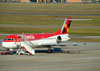 Fokker 100 (F28MK0100), PR-OAS, da Avianca Brasil. (09/07/2011)