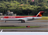 Fokker 100 (F28MK0100), PR-OAG, da Avianca Brasil. (19/12/2013)