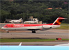 Fokker 100 (F28MK0100), PR-OAI, da Avianca Brasil. (19/12/2013)