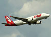 Airbus A320-214, PR-MHX, da TAM. (22/03/2012)