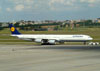 Airbus A340-642X, D-AIHU, da Lufthansa. (22/03/2012)