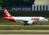 Airbus A319-132, PT-TMA, da TAM. (22/03/2012)