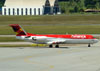 Fokker 100 (F28MK0100), PR-OAD, da Avianca Brasil. (22/03/2012)