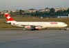 Airbus A340-313X, HB-JMC, da Swiss. (23/06/2009)