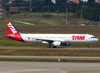 Airbus A321-231, PT-MXB, da TAM. (26/07/2012)